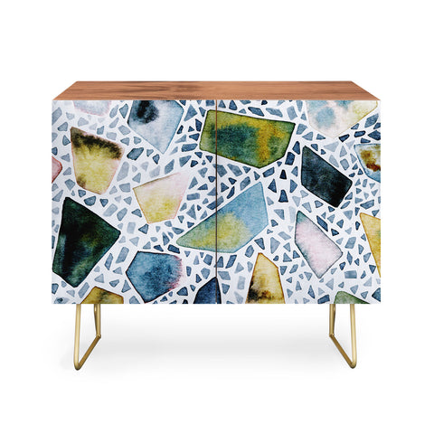 CayenaBlanca Mineral canvas Credenza
