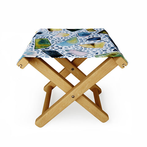 CayenaBlanca Mineral canvas Folding Stool