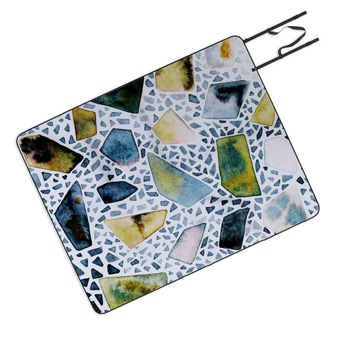 CayenaBlanca Mineral canvas Picnic Blanket