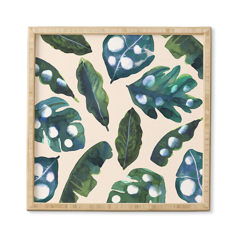 CayenaBlanca Minimal Jungle Framed Wall Art