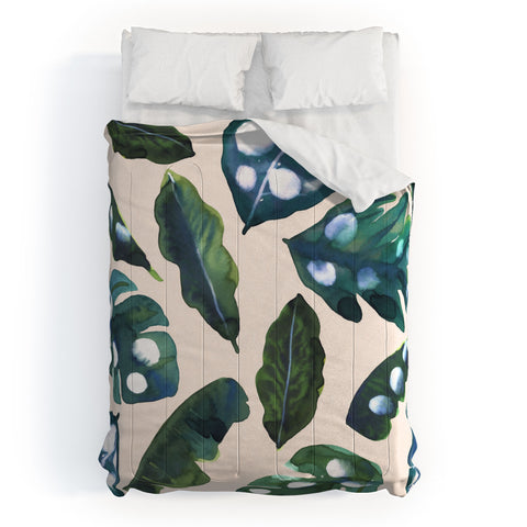 CayenaBlanca Minimal Jungle Comforter
