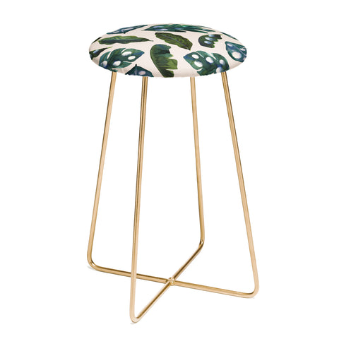 CayenaBlanca Minimal Jungle Counter Stool