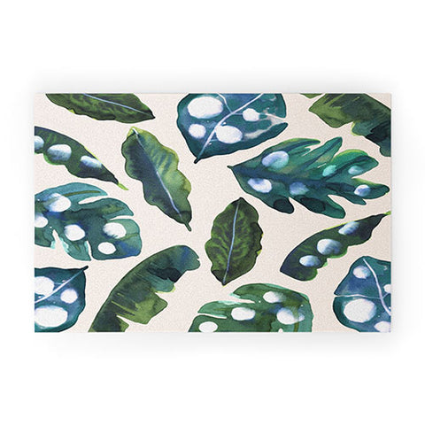 CayenaBlanca Minimal Jungle Welcome Mat