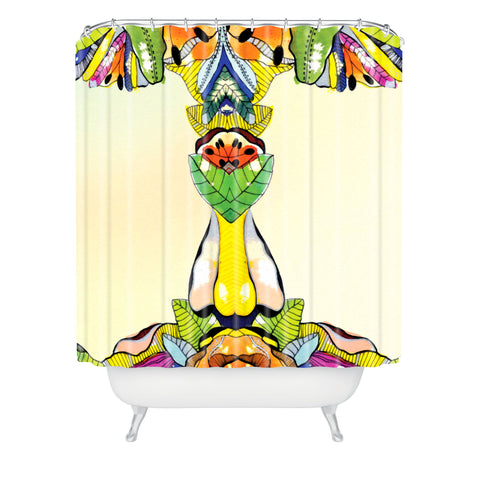 CayenaBlanca Mirror 2 Shower Curtain