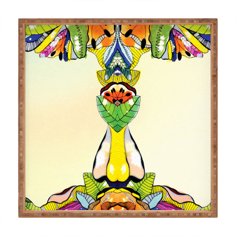 CayenaBlanca Mirror 2 Square Tray