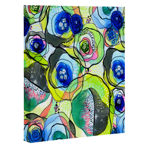 CayenaBlanca Molecular Tension Art Canvas