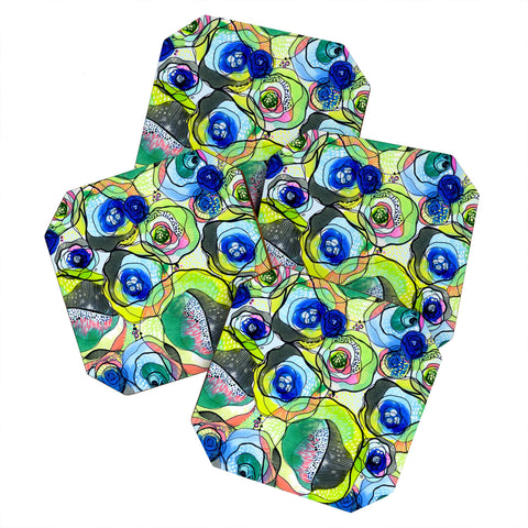 CayenaBlanca Molecular Tension Coaster Set