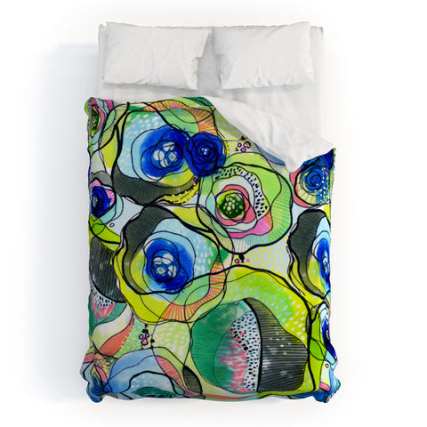 CayenaBlanca Molecular Tension Duvet Cover