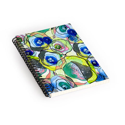 CayenaBlanca Molecular Tension Spiral Notebook