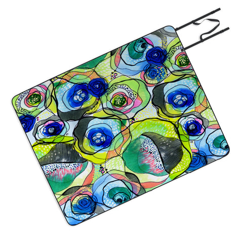 CayenaBlanca Molecular Tension Picnic Blanket