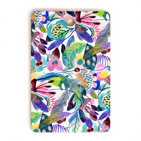 CayenaBlanca Morning Glory texture Cutting Board Rectangle