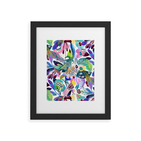 CayenaBlanca Morning Glory texture Framed Art Print