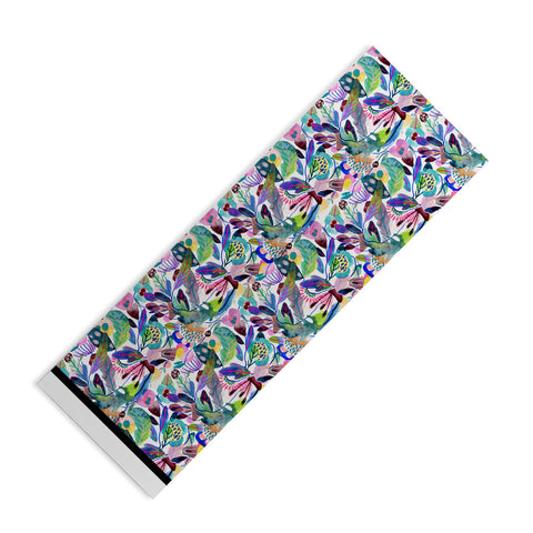 CayenaBlanca Morning Glory texture Yoga Mat