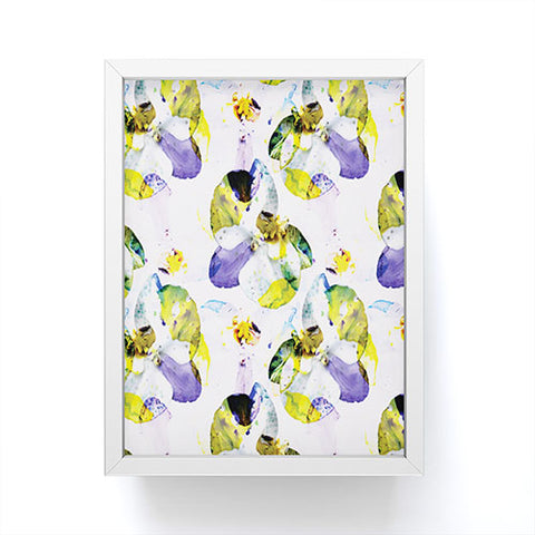 CayenaBlanca Orchid 3 Framed Mini Art Print