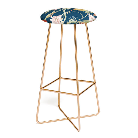 CayenaBlanca Orchid Dance Bar Stool