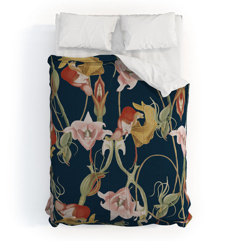 CayenaBlanca Orchid Dance Comforter