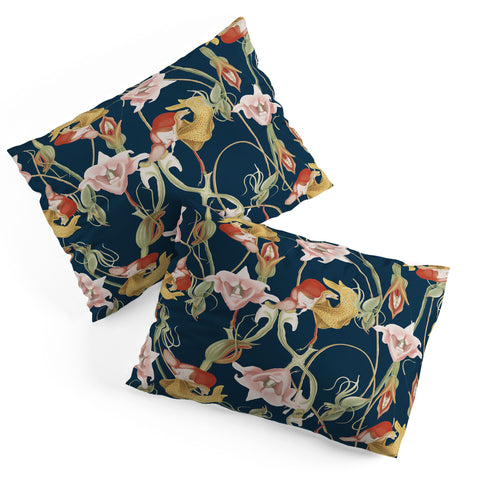 CayenaBlanca Orchid Dance Pillow Shams