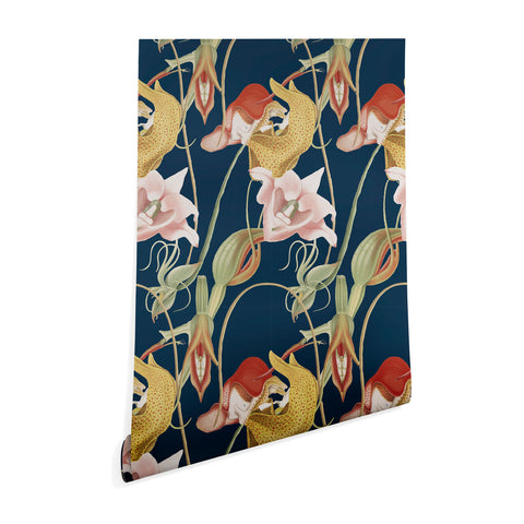 CayenaBlanca Orchid Dance Wallpaper