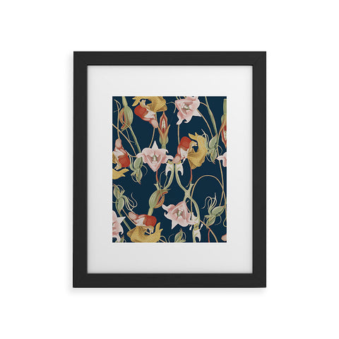 CayenaBlanca Orchid Dance Framed Art Print