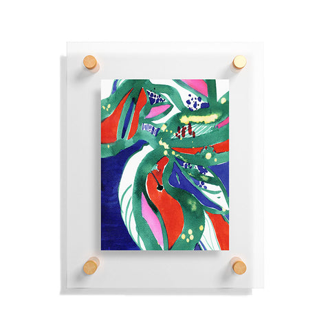 CayenaBlanca Organic color Floating Acrylic Print