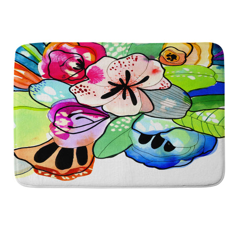 CayenaBlanca Organic Poetry Vol I Memory Foam Bath Mat