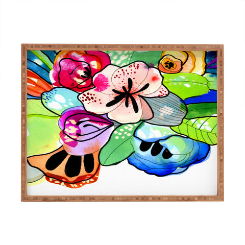 CayenaBlanca Organic Poetry Vol I Rectangular Tray