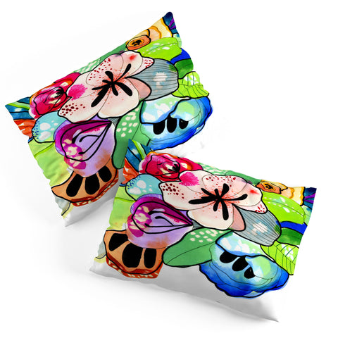 CayenaBlanca Organic Poetry Vol I Pillow Shams