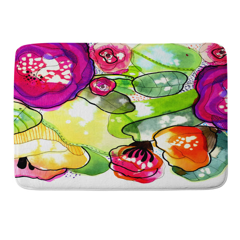 CayenaBlanca Organic Poetry Vol II Memory Foam Bath Mat