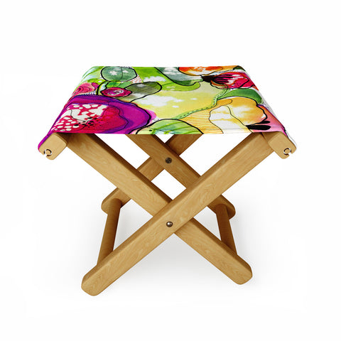 CayenaBlanca Organic Poetry Vol II Folding Stool