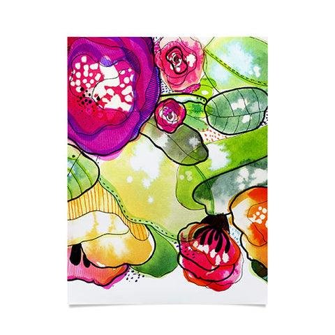 CayenaBlanca Organic Poetry Vol II Poster