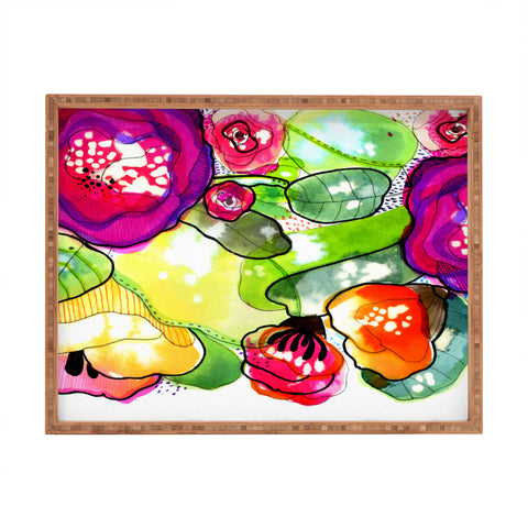 CayenaBlanca Organic Poetry Vol II Rectangular Tray