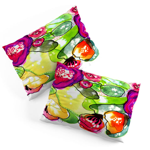 CayenaBlanca Organic Poetry Vol II Pillow Shams