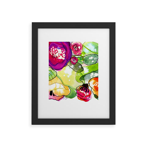 CayenaBlanca Organic Poetry Vol II Framed Art Print