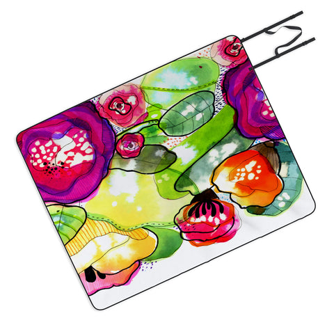 CayenaBlanca Organic Poetry Vol II Picnic Blanket