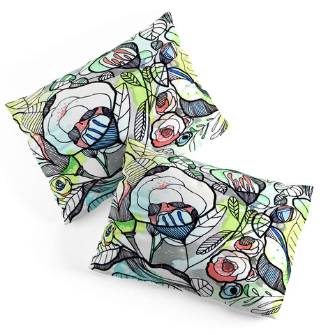 CayenaBlanca Pastel Spring Pillow Shams
