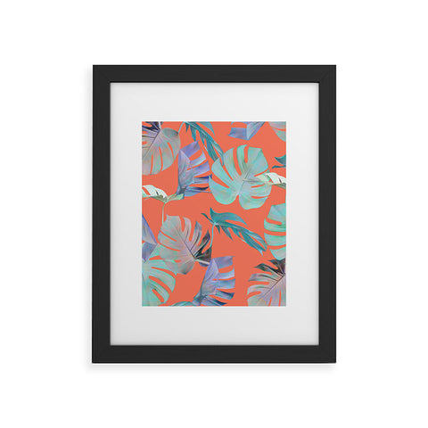 CayenaBlanca Pastel Tropicals Framed Art Print