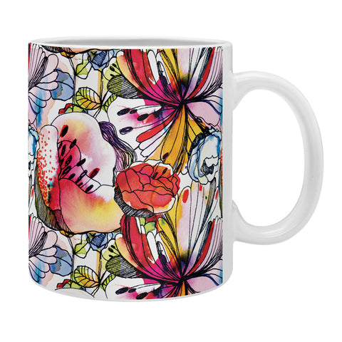 CayenaBlanca Pattern Flowers Coffee Mug