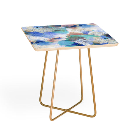 CayenaBlanca Pink Sand Side Table