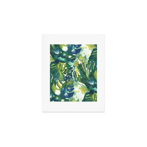 CayenaBlanca Rainy forest Art Print