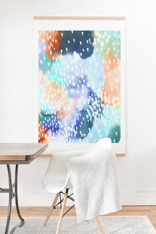 CayenaBlanca Rainy Sky Art Print And Hanger