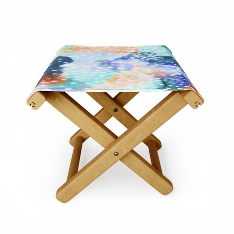 CayenaBlanca Rainy Sky Folding Stool