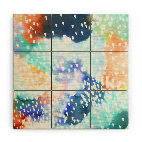 CayenaBlanca Rainy Sky Wood Wall Mural