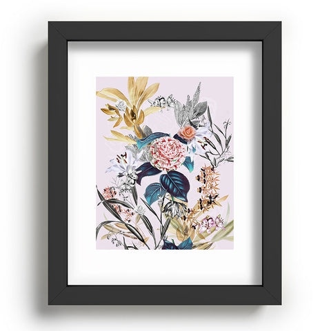CayenaBlanca Romantic Botanicals Recessed Framing Rectangle
