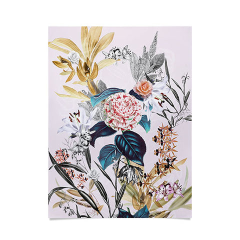 CayenaBlanca Romantic Botanicals Poster