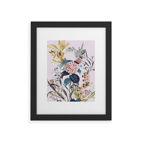 CayenaBlanca Romantic Botanicals Framed Art Print