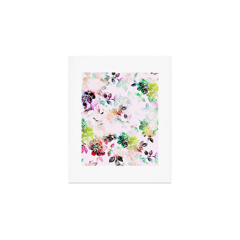 CayenaBlanca Romantic Flowers Art Print