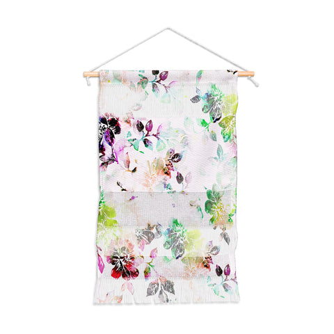 CayenaBlanca Romantic Flowers Wall Hanging Portrait