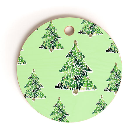 CayenaBlanca Smells Like Christmas Cutting Board Round