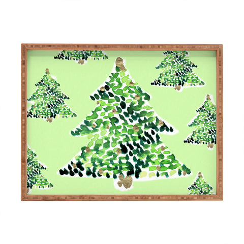 CayenaBlanca Smells Like Christmas Rectangular Tray