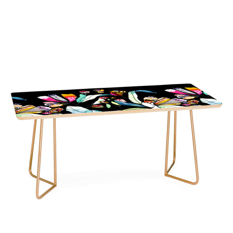 CayenaBlanca Spring WildFlowers Coffee Table